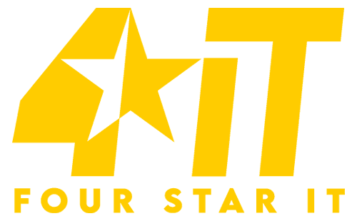 Four star IT logo